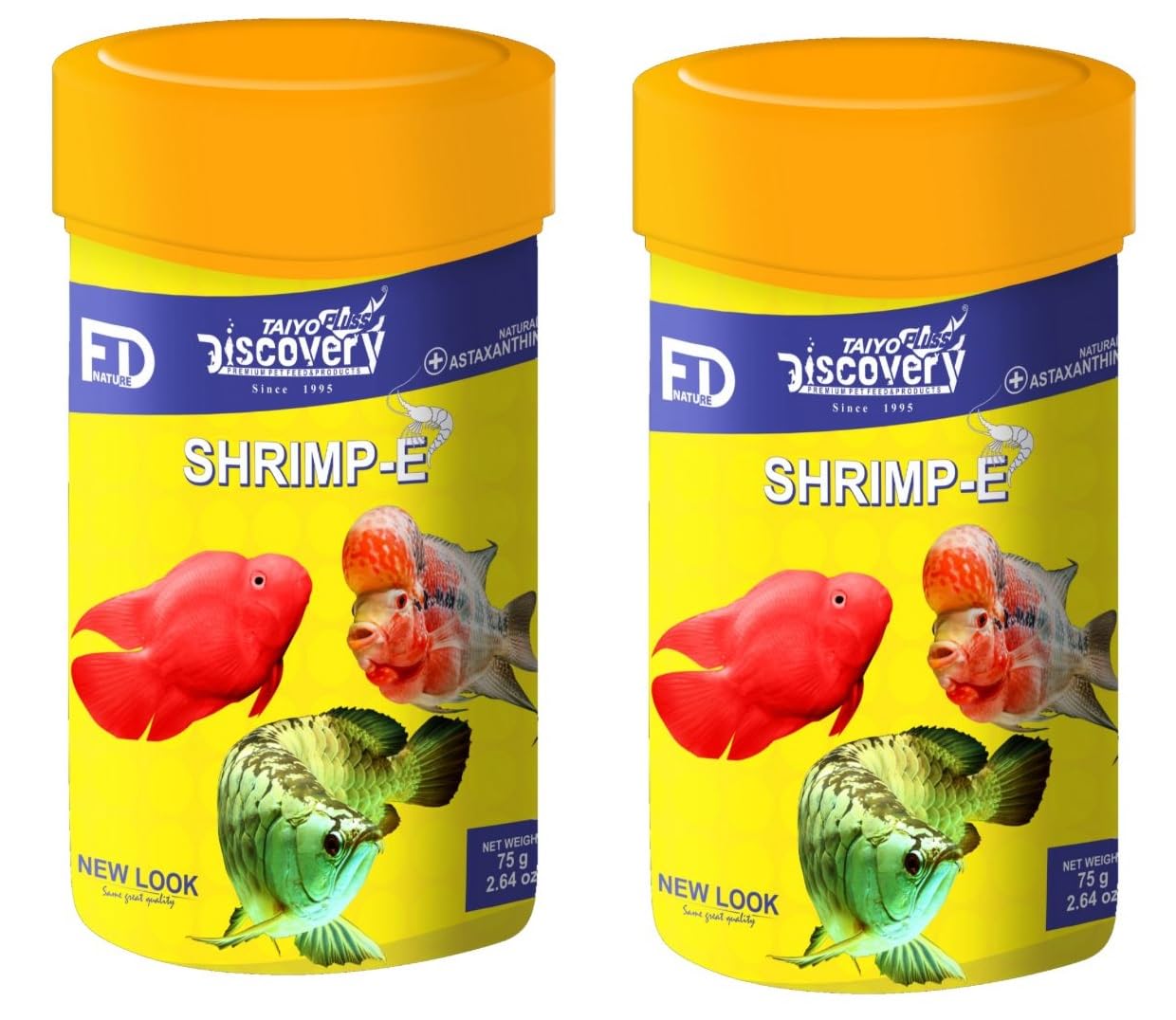 Taiyo Pluss Discovery Freeze Dried Shrimp - E Fish Food - 75 g |Protein Rich Red Shrimp | High Protein Natural Treat for All Aquarium Fishes(Pack of 2) (B08255NYMQ) Amazon Price History, Amazon Price Tracker