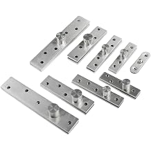 Heavy Duty Pivot Hinge Stainless Steel Door Pivot Hinge 360 Degree Rotation 75mm-150mm Location Shaft Heavy Duty Up and DownPositive Axis 150mm