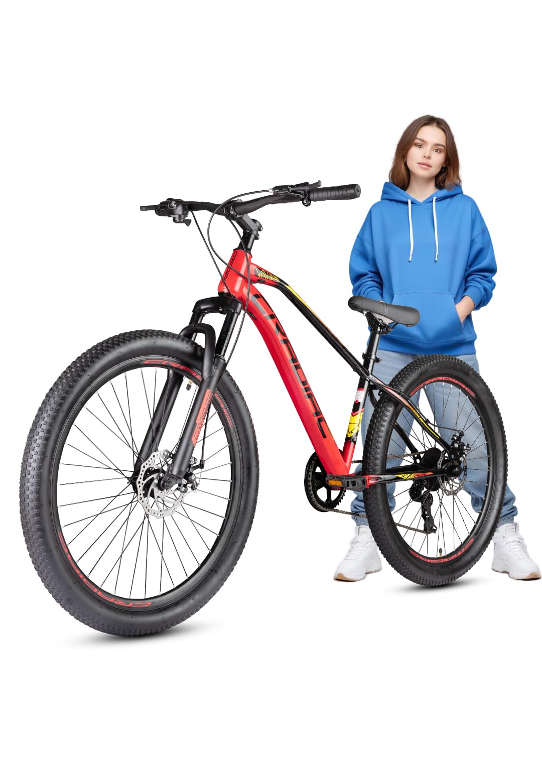 CADIAC - XC 90 7 Gear Cycle for Boys 12 to 15 Years |bycycles for Mens Adult 29" inches| 29T Cycles for Men| Mountain Bike with Suspension Fork |7 Speed Cycle| bycycles for Mens Adult | MTB-picture-28