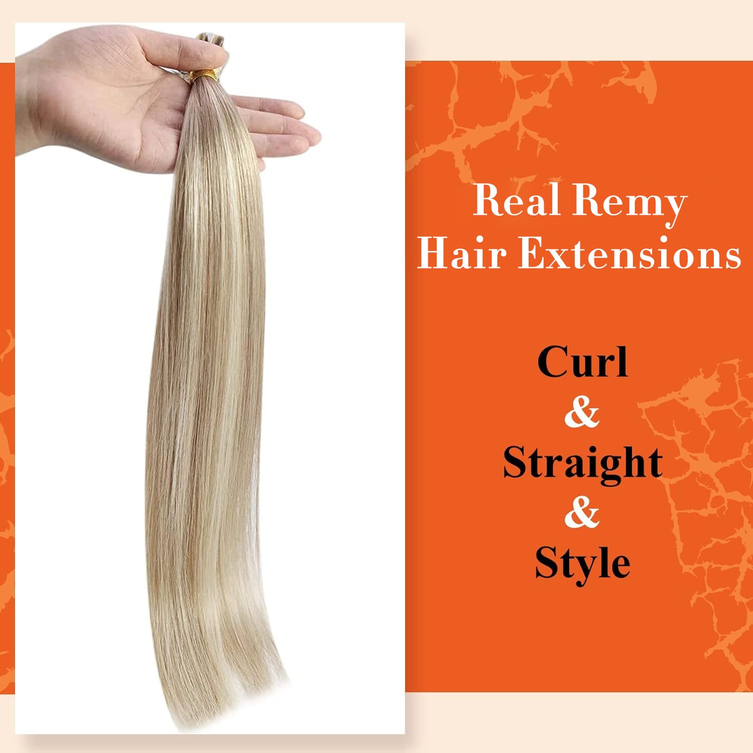 16 Inch Human Hair Extensions, Keratin Bond U-Tip, 50g Volume Amazon.com : Easyouth Utip Hair Extensions Human Hair in  main image 2