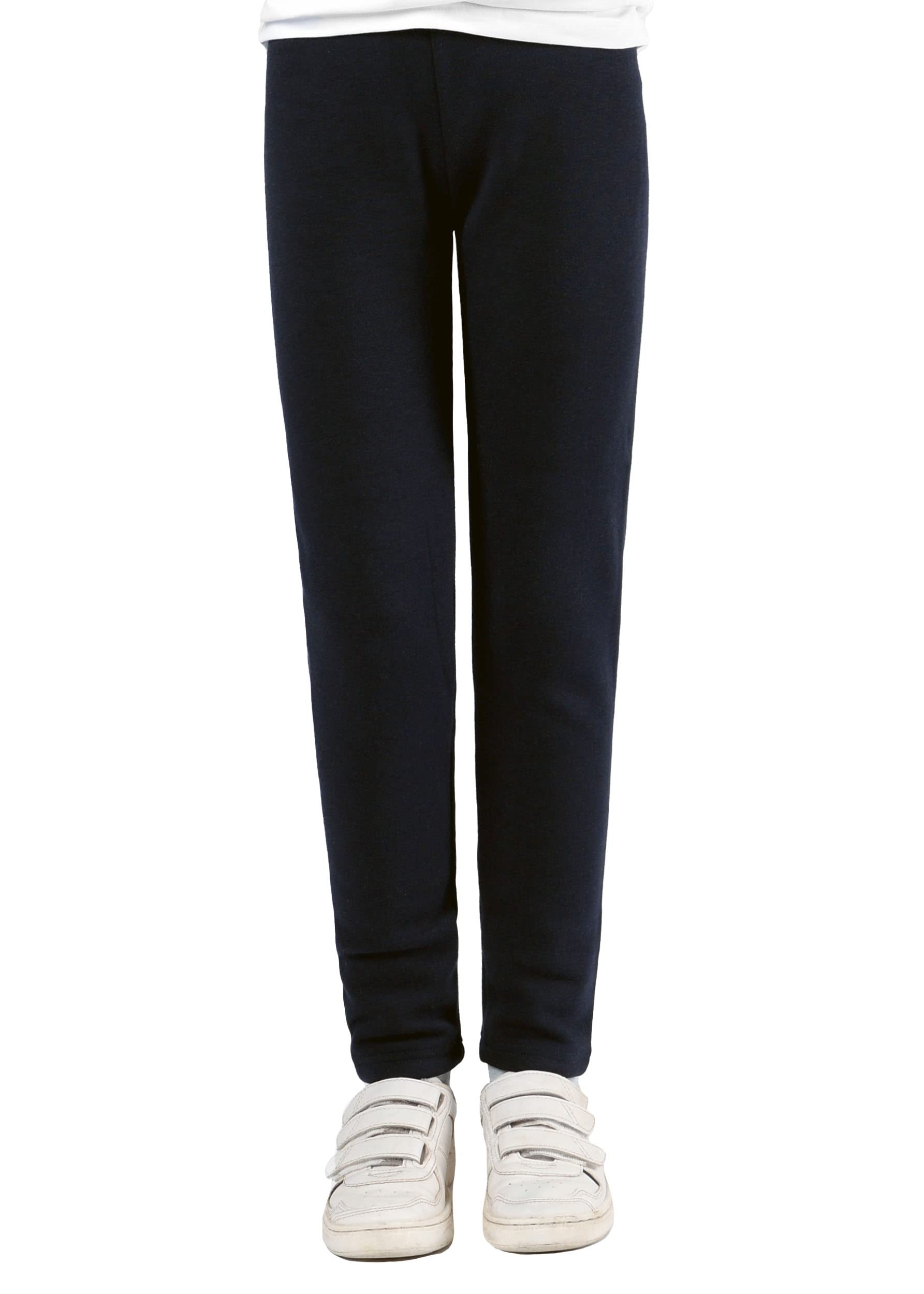 Staccato Mädchen Thermoleggings unifarben - gefüttert, elastisch, wärmend, kuschelig weiche Winterleggings für Kinder und Kleinkinder