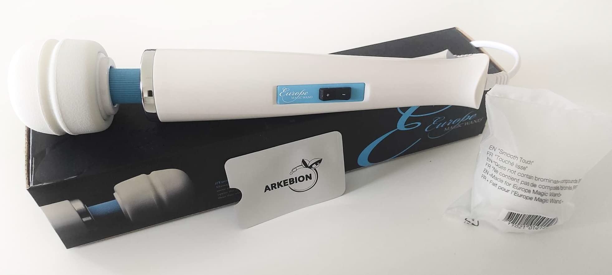 Europe Magic Wand ARKEBION® Original-Pack: Smooth Touch, Silky Touch e RFID
