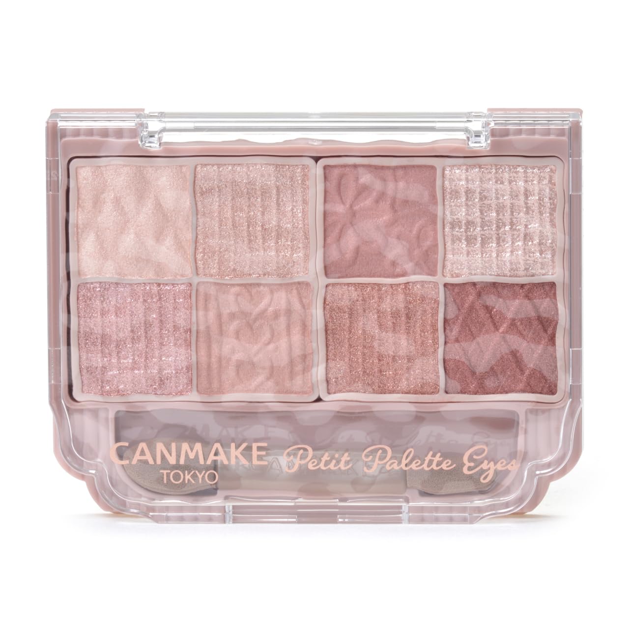 Canmake Petite Palette Eyes 02 Bonneur Maroon 8-Color Eyeshadow Japan