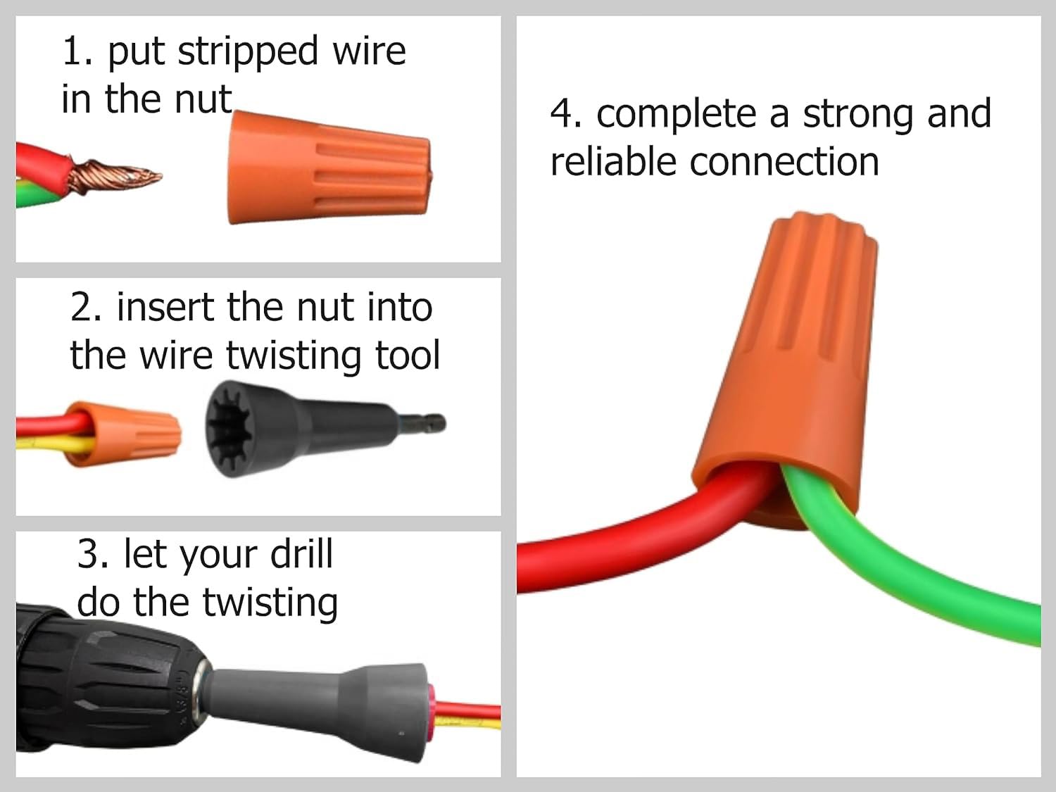Wire Nut Twister,Wire Nut Twister Tool,1 Pack Wire Nut