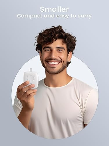 Miniatura 3 de S3 3 en 1 5000mAh portátil banco de energía para iWatch con cargador inalámbrico, cargador de batería recargable con gancho a presión, conveniente y