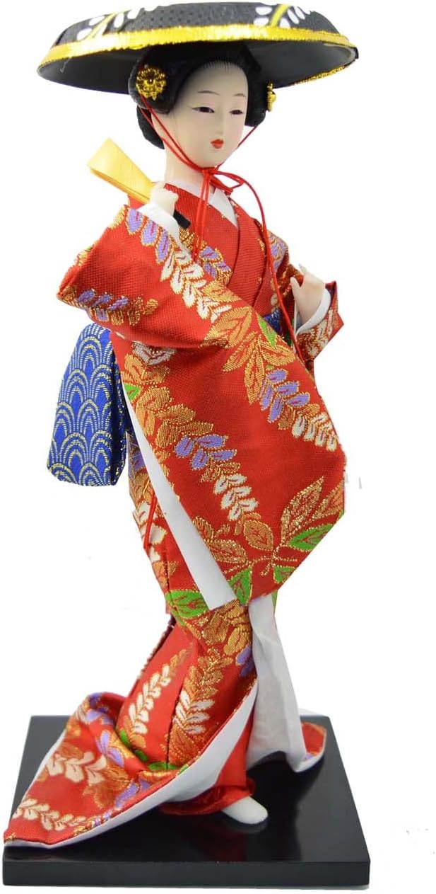 Japanese Doll - Geisha - 30cm/12" Tall - Asian Doll - GD035