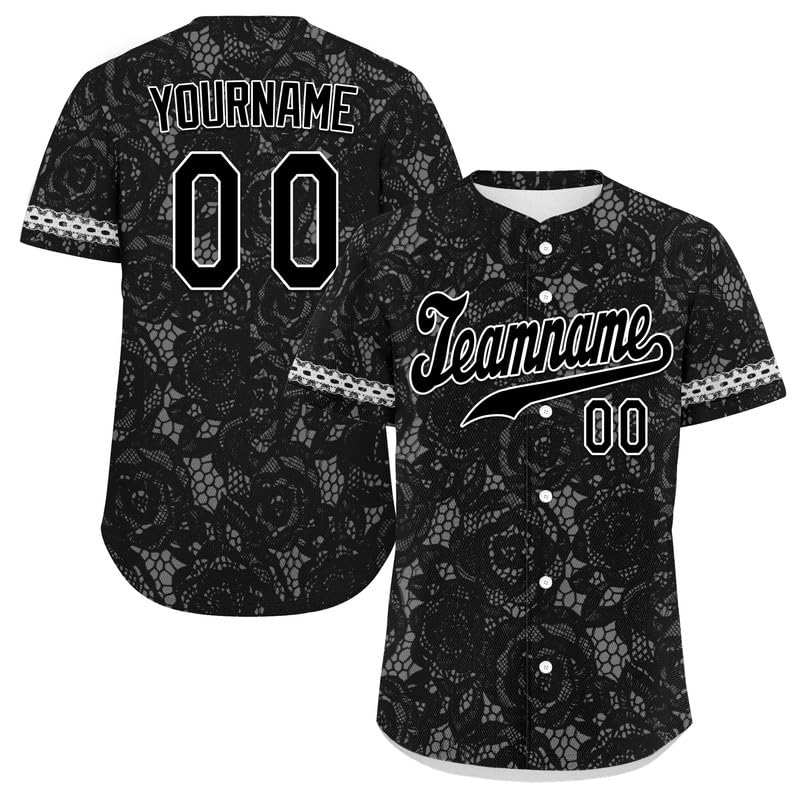 coolcustomize Custom Skull Baseball Jersey for Men Youth Team Gothic Sports Uniform Short Sleeve Softball Shirts with Name/Logo — image 1
