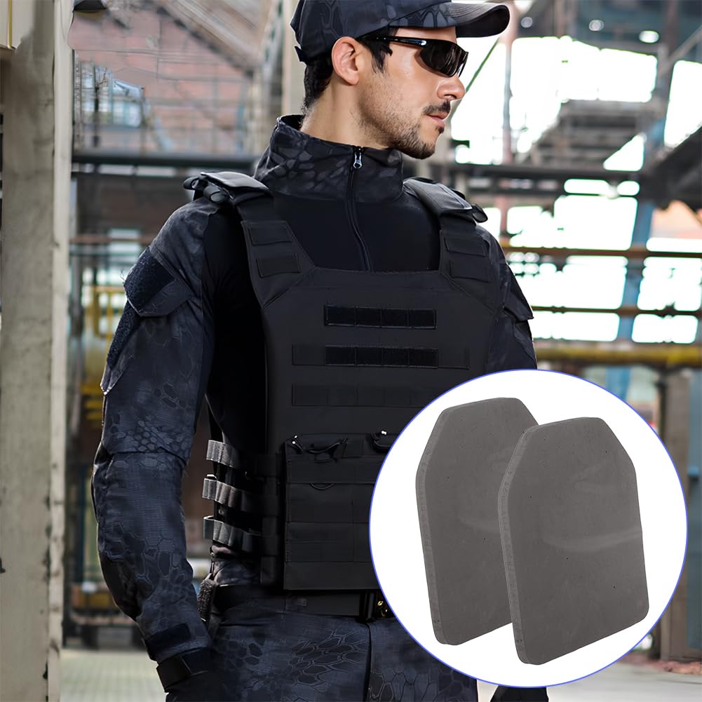 Platte Schutzplatte, Airsoft Schutzpads, Weste Plate Carrier Innenplatten Eva Schaum Dummy Platten Set Schutzpolster Schockkiss Pufferbrett Trainingsweste Schusssichere Weste Aktivitäten Freien