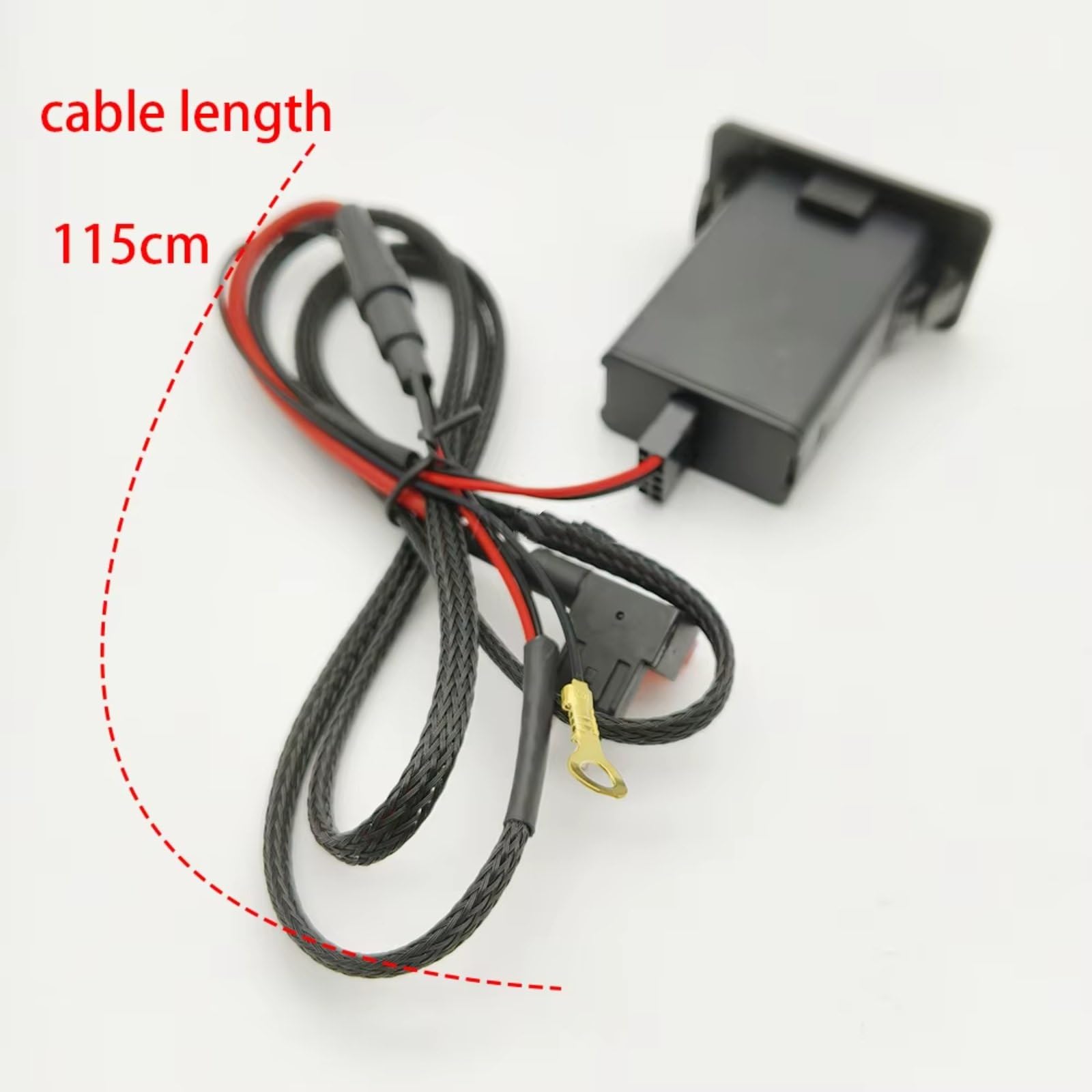 Compatibile Con Per Golf 7 Per Passat Per Jetta Doppia USB QC3.0 Ad Alta Velocità Modulo Caricabatterie Sostituzione Impermeabile 12V 24V Presa USB
