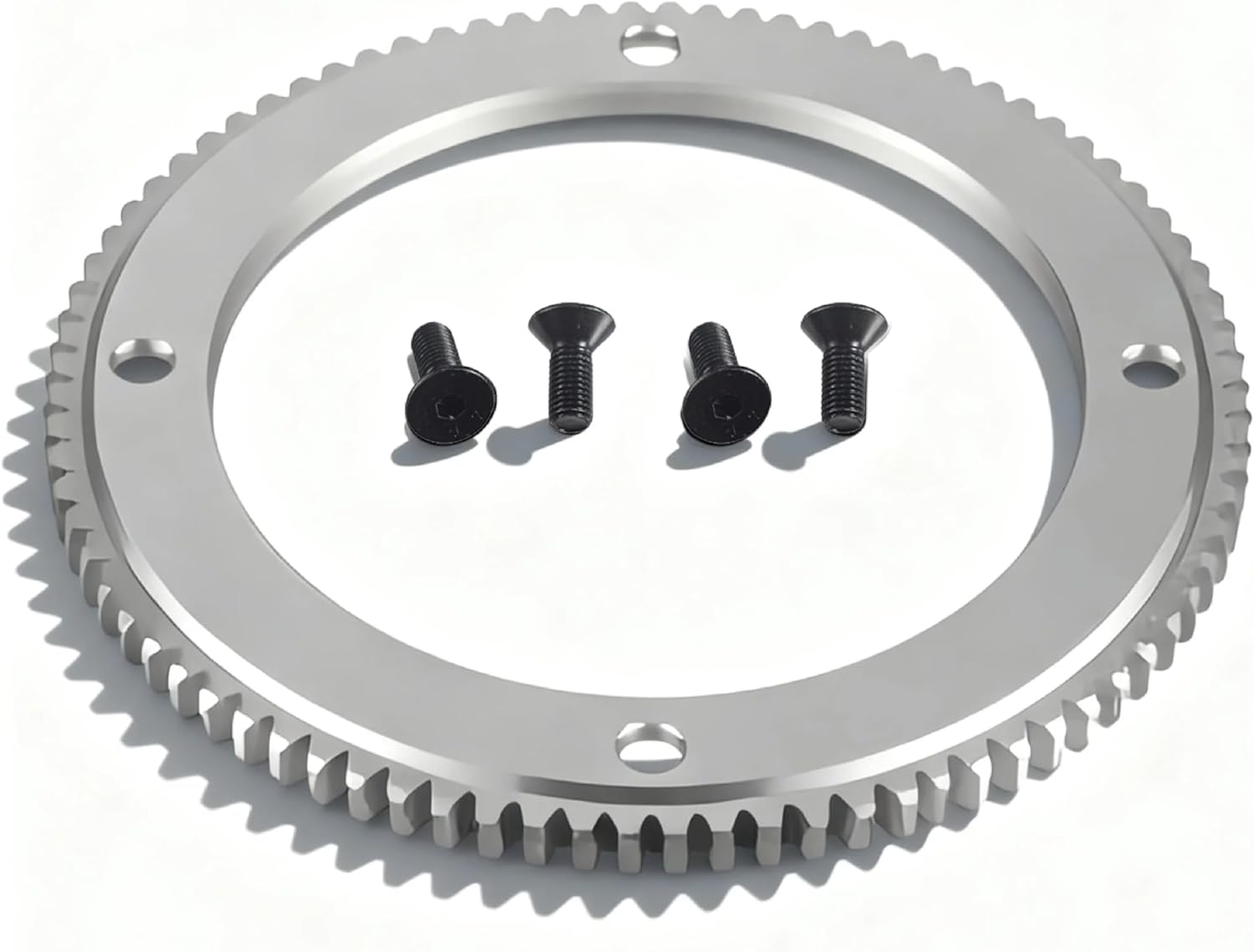 Aluminum Flywheel Ring Gear For Electric Start Honda GX200 Predator 212 Flywheel Go Kart Mini Bike