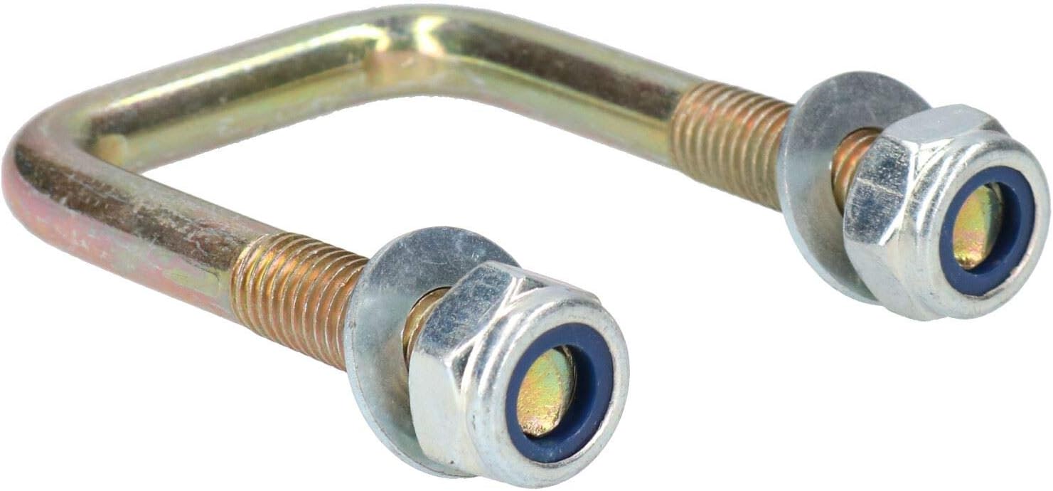 8 Pack M10 40mm x 70mm U-Bolt N-Bolt for Trailers with Nuts HIGH TENSILE