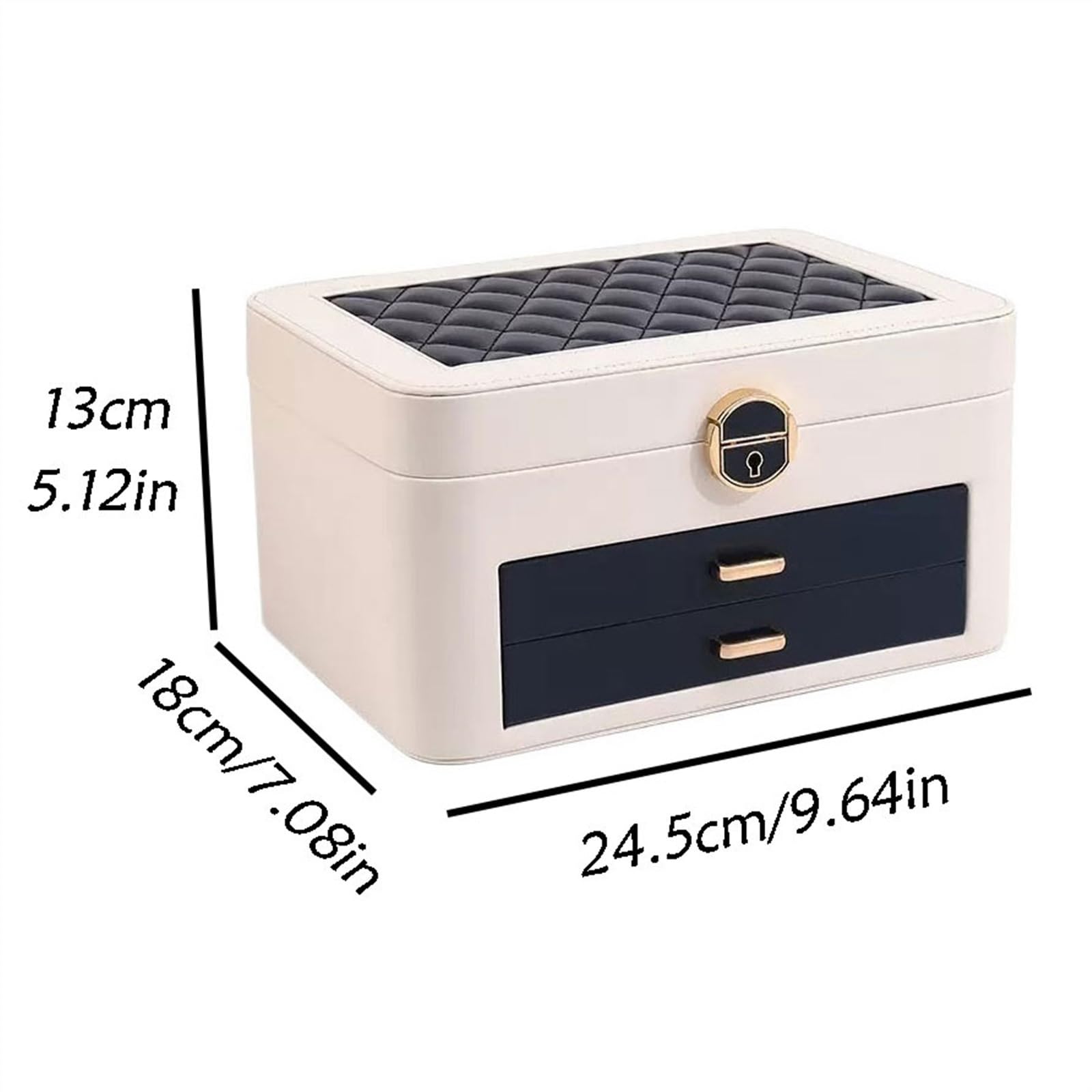Jewelry Box Organizer Jewelry Box Necklace Ring Box Bracelet Necklace Watch Storage Bracelet Earring Box Jewelry Organizer Small (C S) (A S)