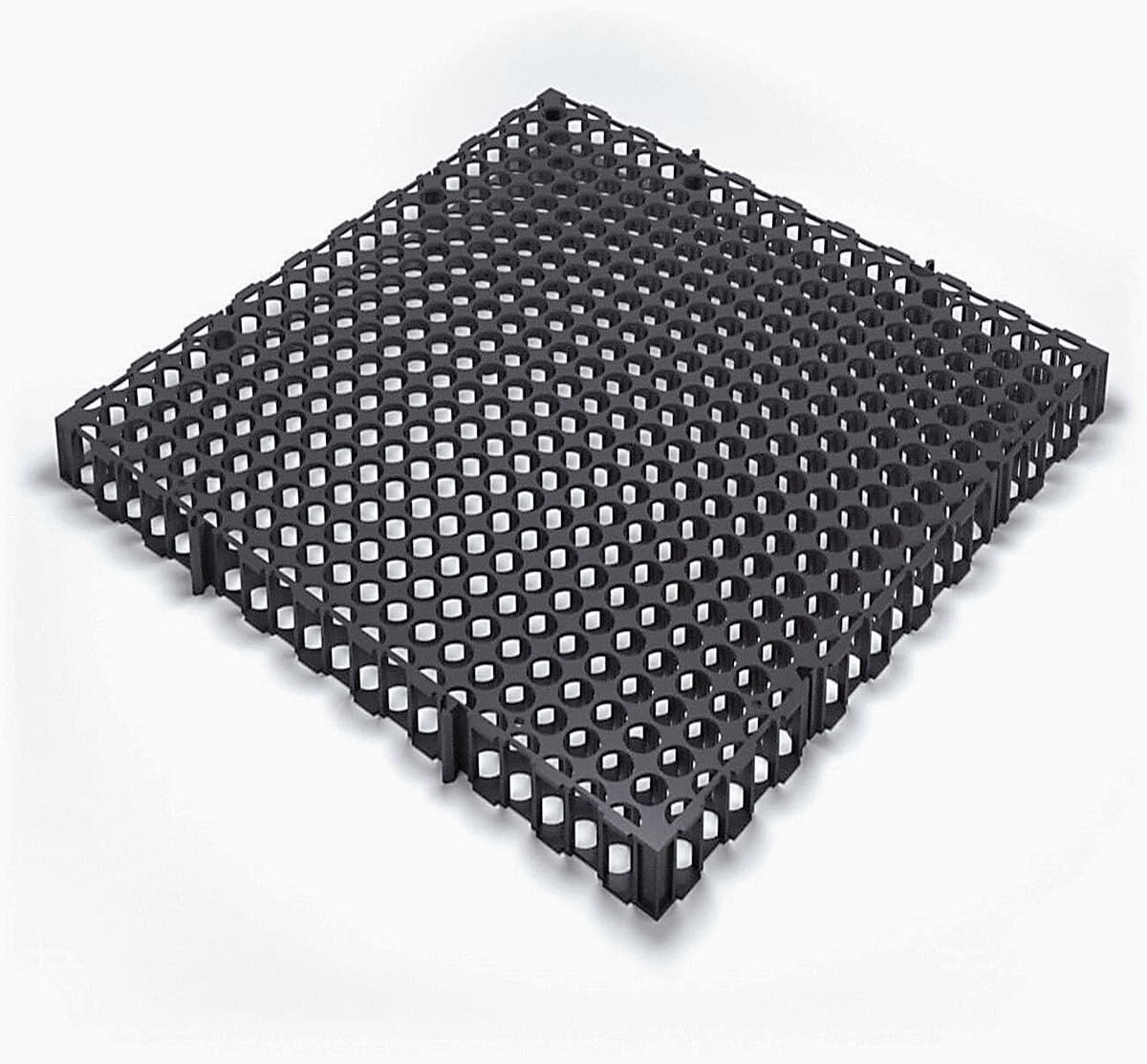 ALLTOP TURF 50cmX50cmX3cm(19.68inX19.68inX1.18in) Interlocking Drainage Cell System for Artificial Grass (2sqm-8pieces)