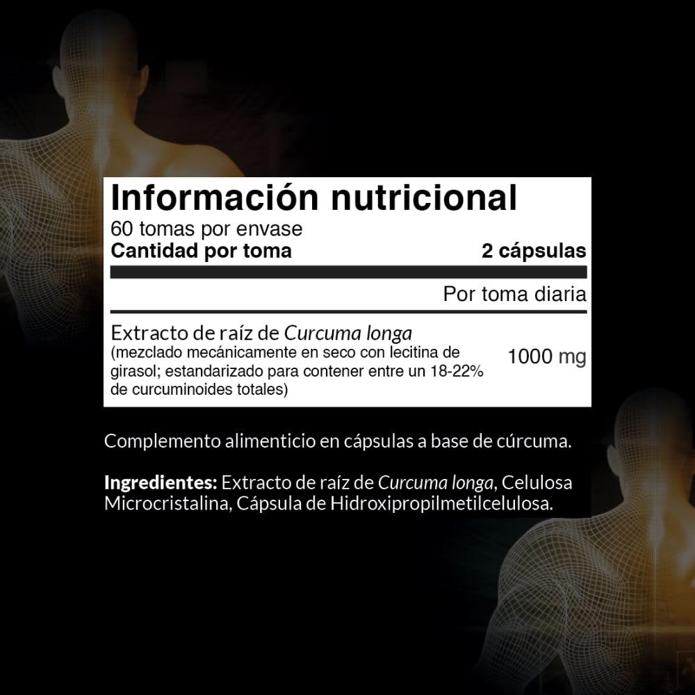 Complejo de Fitosoma de Curcumina Meriva de 1000mg de Intelligent Labs, 2900% Mejor Absorción que la Cúrcuma Ordinaria, 100% Libre de Soja, 120 Cápsulas por Botella