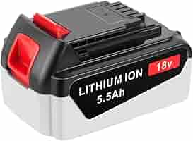 Batteria 18V 5.5Ah ADVTRONICS - Ricambio Compatibile Con Black+Decker BL2018 E Modelli Simili - Foto 14