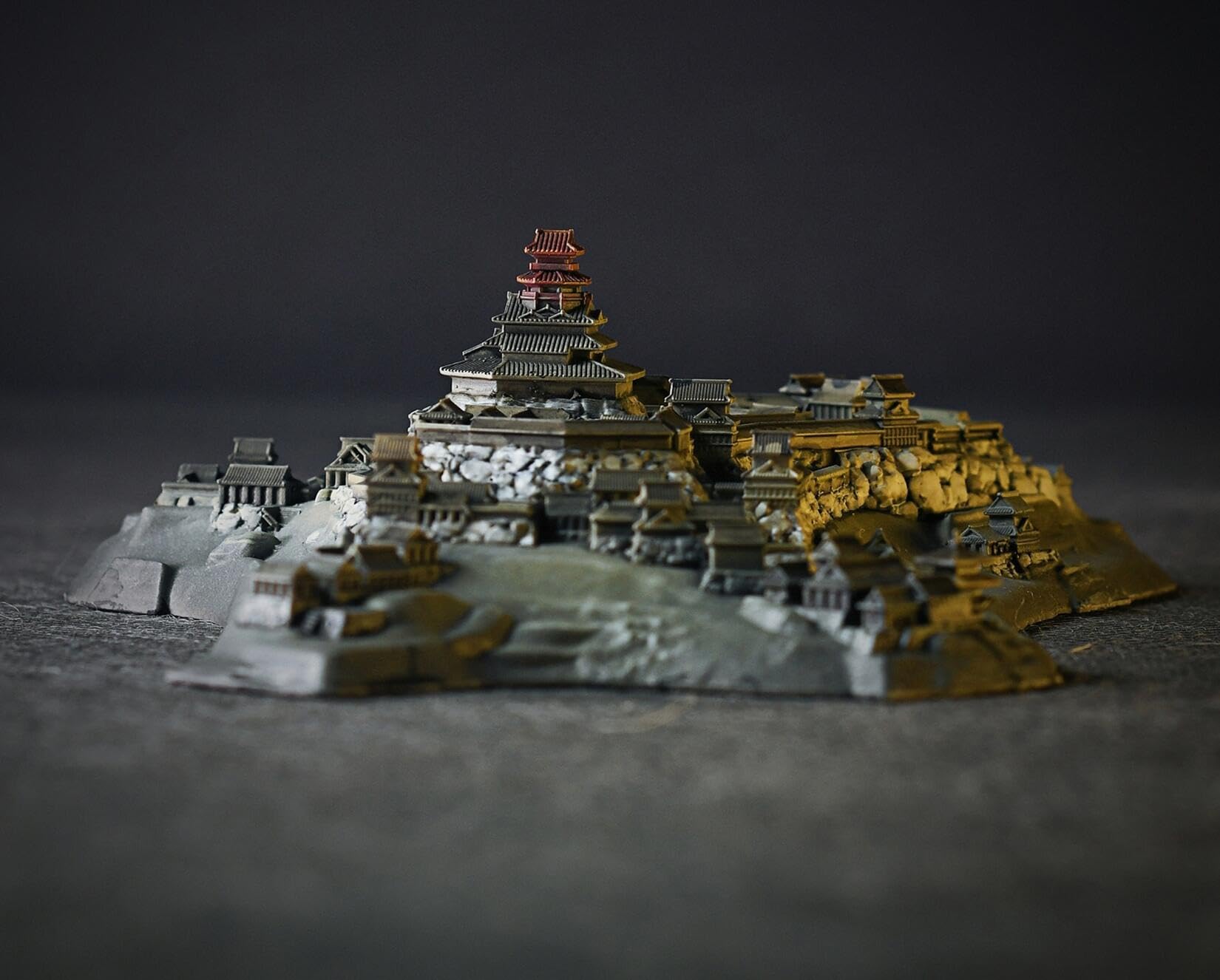 日本の名城ミニチュアコレクション 8体セット Amazon | MOMOAO 安土城