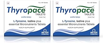 Tablets With L-Thyrosine, Iodine Plus For Normal Functioning Of Thyroid Functions |15 Tablets (Pack Of 2)