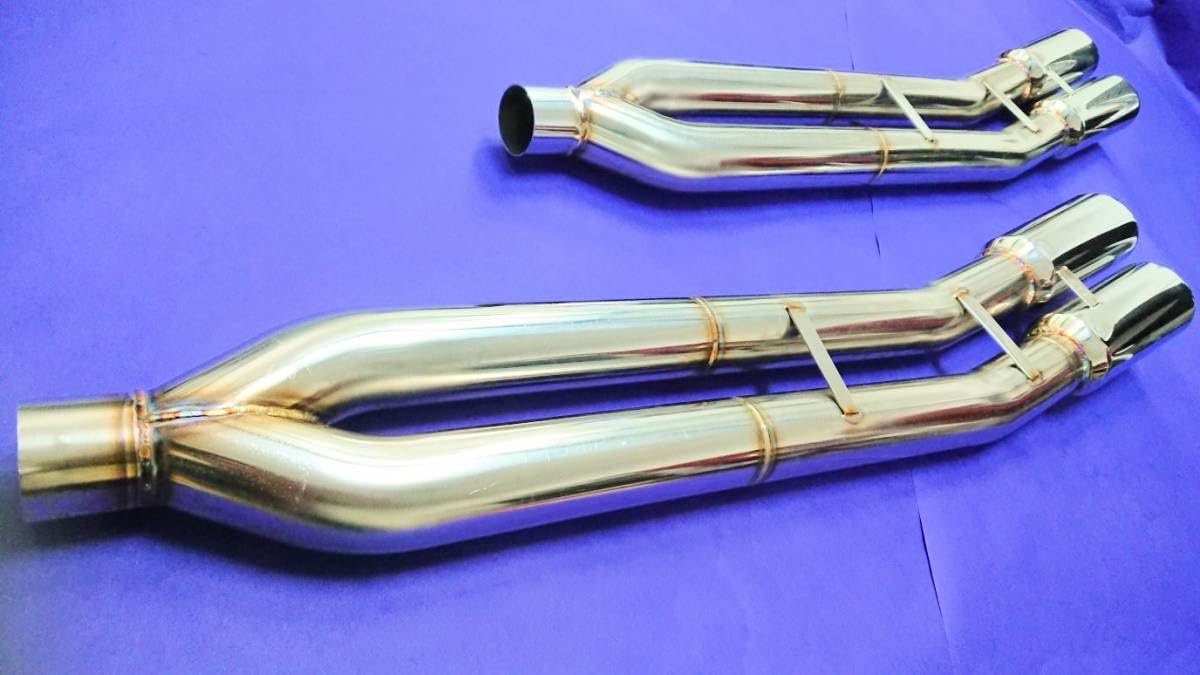 Amazon.co.jp: ワンオフマフラー エアサス ヘラフラ USDM JDM スタンス 