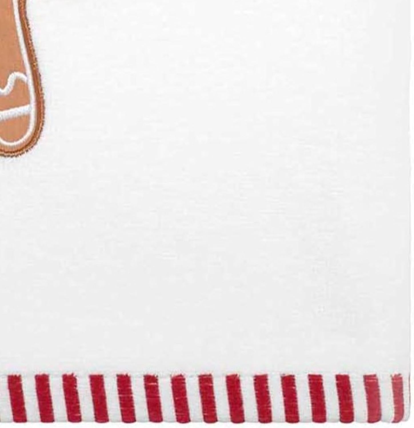 Avanti Linens - Bath Towel, Soft & Absorbent Cotton Velour, Holiday Bathroom Essentials (Gingerbread Man) - Image 3