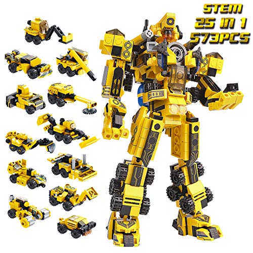Building Toys STEM Toys Robot Toy Building Block Toy Set Suitable for 6