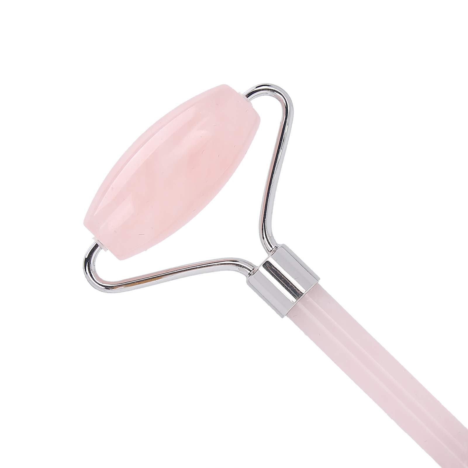 Masajeador facial Jade Roller Face Jade Gua Sha, masajeador de rodillo de piel, herramienta de adelgazamiento, masajeador facial, rodillo facial para piel, ojos, cuello(plata plata plata plata plata)