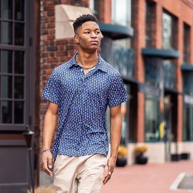 ChalkTalkSPORTS Lacrosse Short Sleeve Polo Shirt - Lacrosse Performance Sports Polo - Neon Lacrosse - Youth X-Large - Image 5