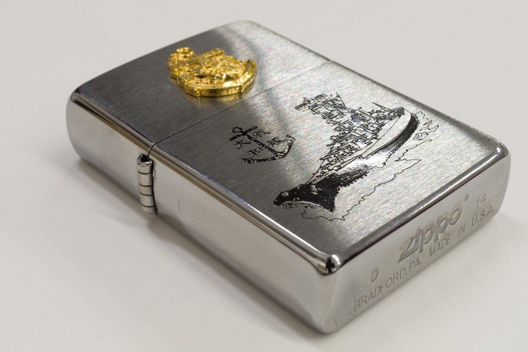 Amazon.co.jp: Zippo Zippo Lighter Battleship Yamato Type 3 (Gold