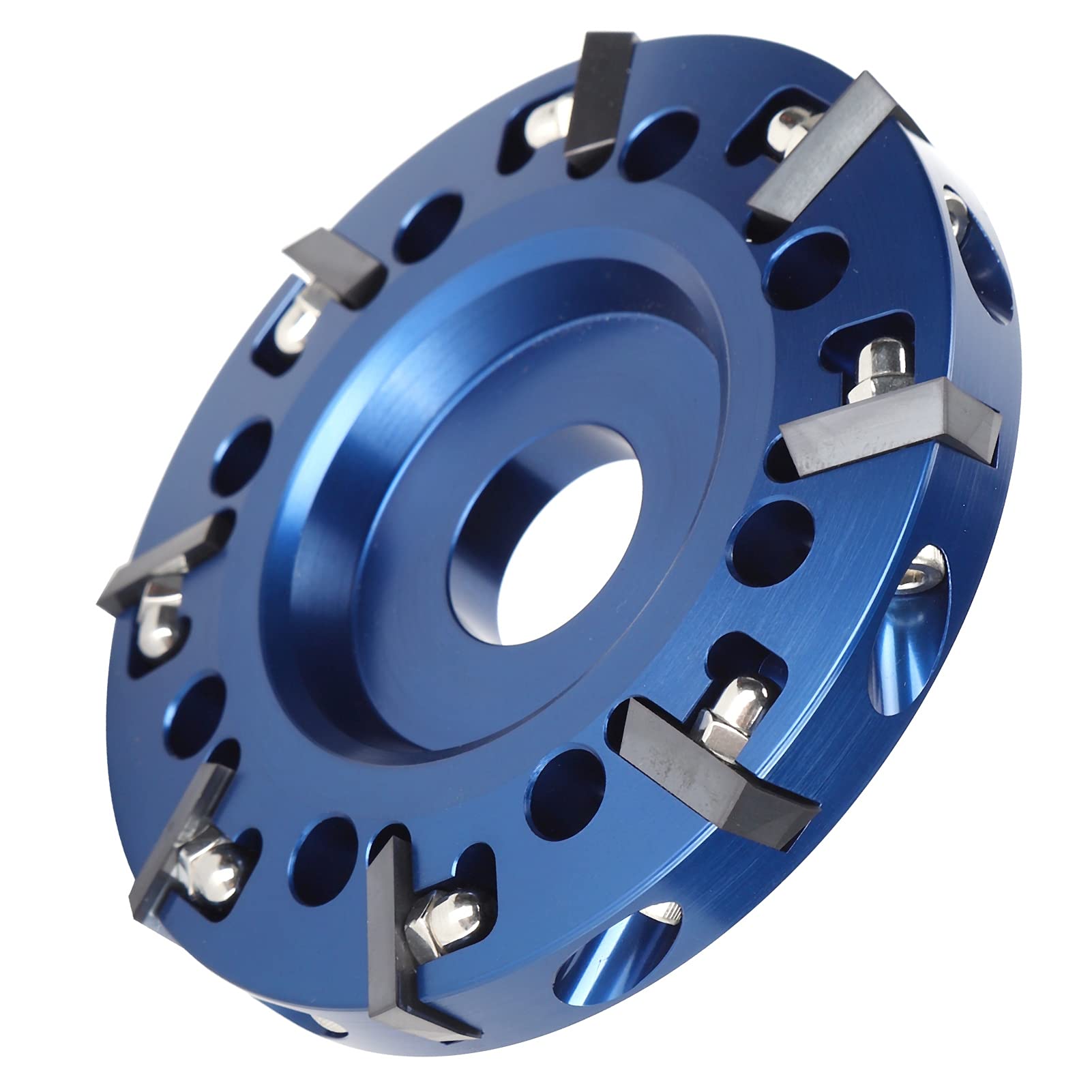 KIMISS Disque de de Sabot de Bétail en Alliage d'aluminium à 8 Lames pour Meuleuse d'angle – Outil de de Sabot de Vache Efficace avec Lames à 2 Côtés et Dissipation Thermique Améliorée