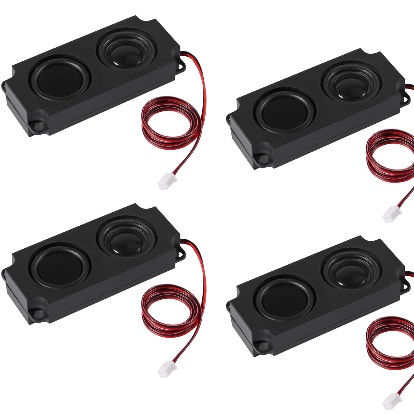4PCS Speaker 5 Watt 8 Ohm Double Cavity Mini Speaker Full-Range Cavity Advertising Machine Small Loudspeaker 3 3V