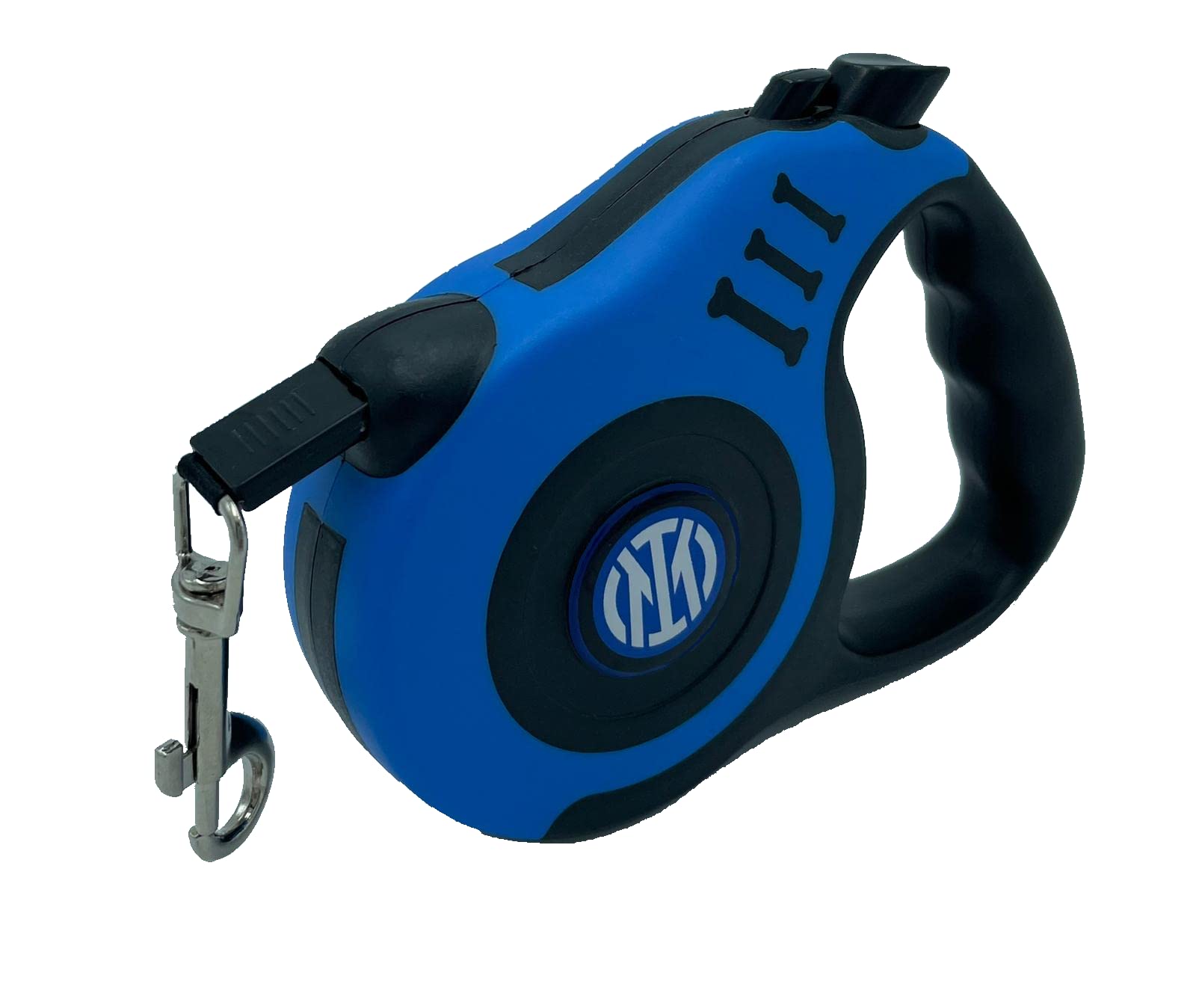 Inter PETLEASHINTER, Guinzaglio Retrattile Unisex Adulto, Nero, Unica