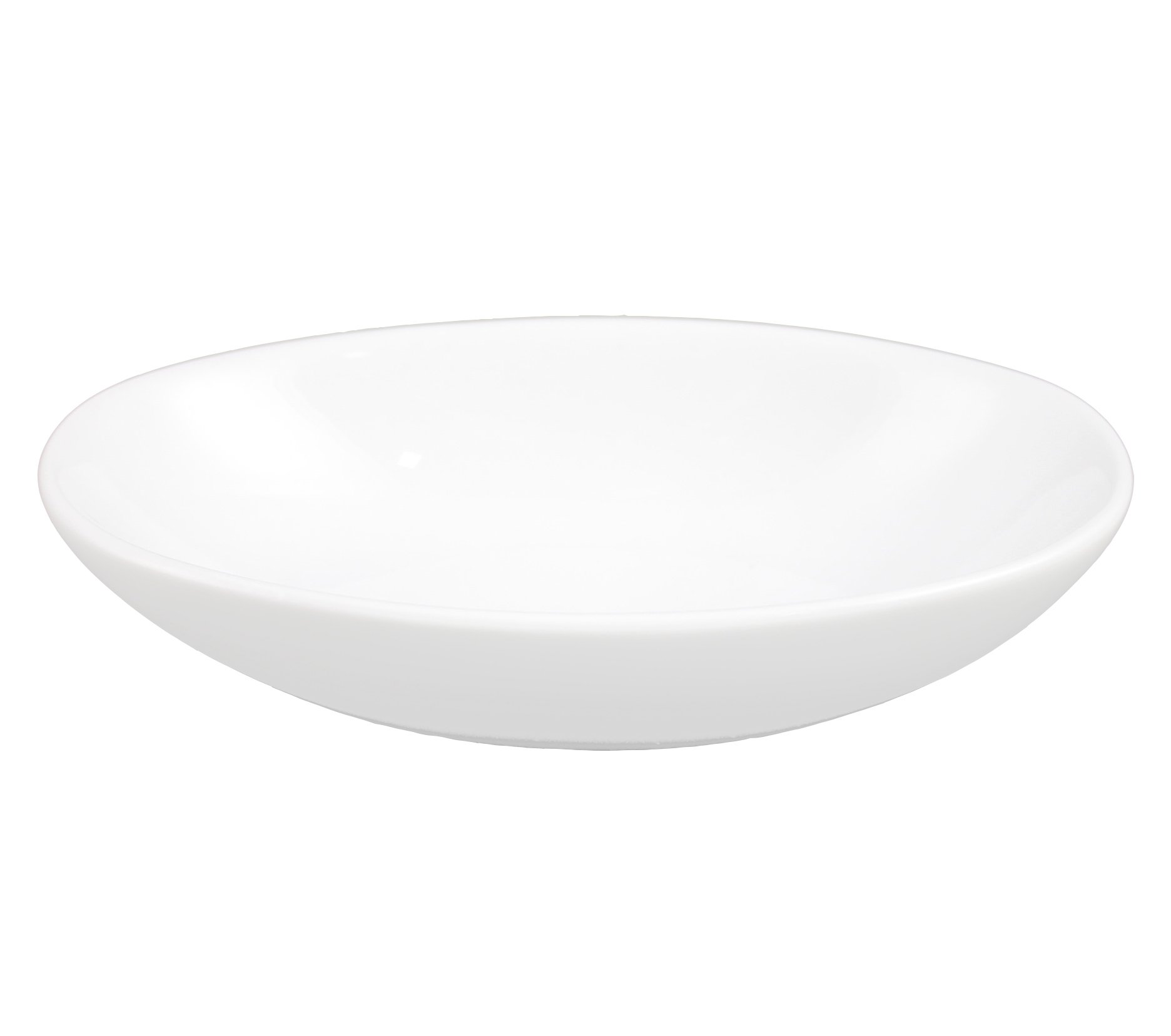 Ventana Oval Bowl by Vertex China – Porcelain White, Pack of 36, Model AV-B6