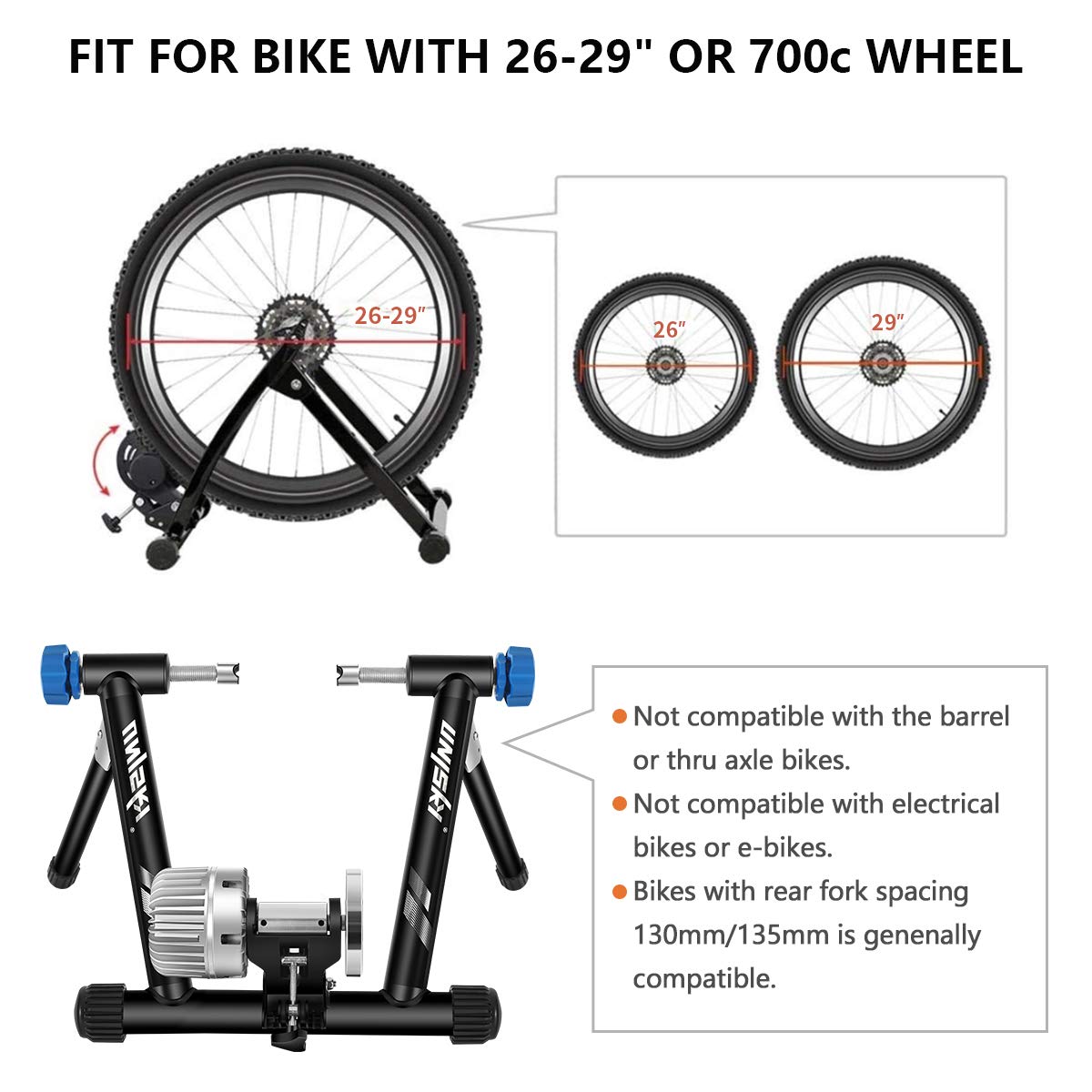Unisky Fluid Bike Trainer...B0876X3G4Z