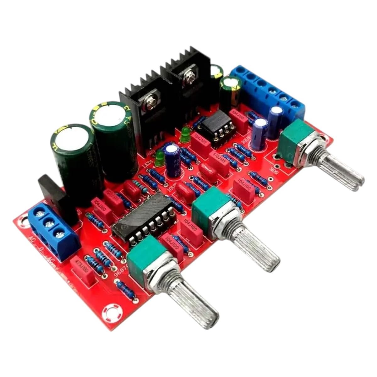 Low Frequency Subwoofer HiFi Tone Board Heavy Bass No Buzzing No Vocals Professional Pre Amplifier