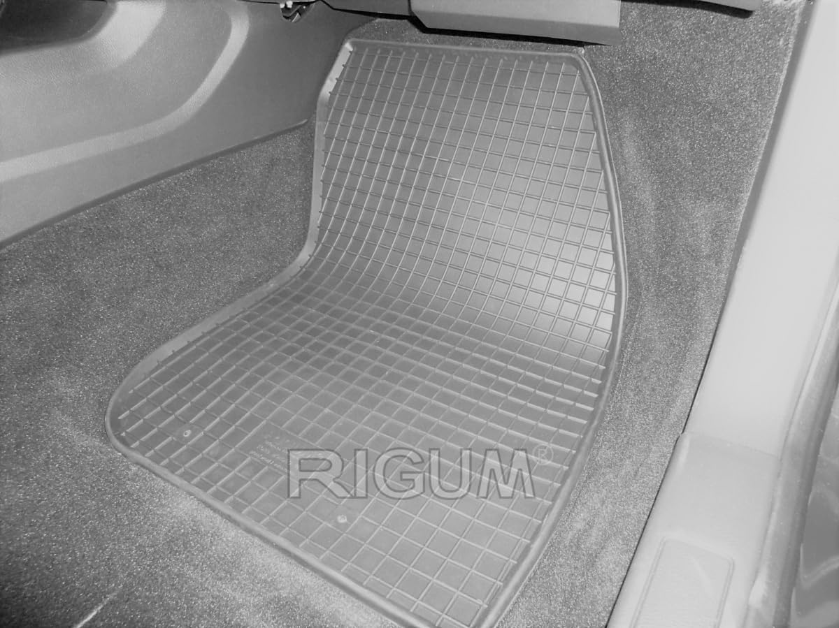 Gummimatten Fußmatten Gummifußmatten RIGUM geeignet für Ford Mondeo Turnier Kombi Mk5 ab 2014 Perfekt angepasst + Magic Eraser