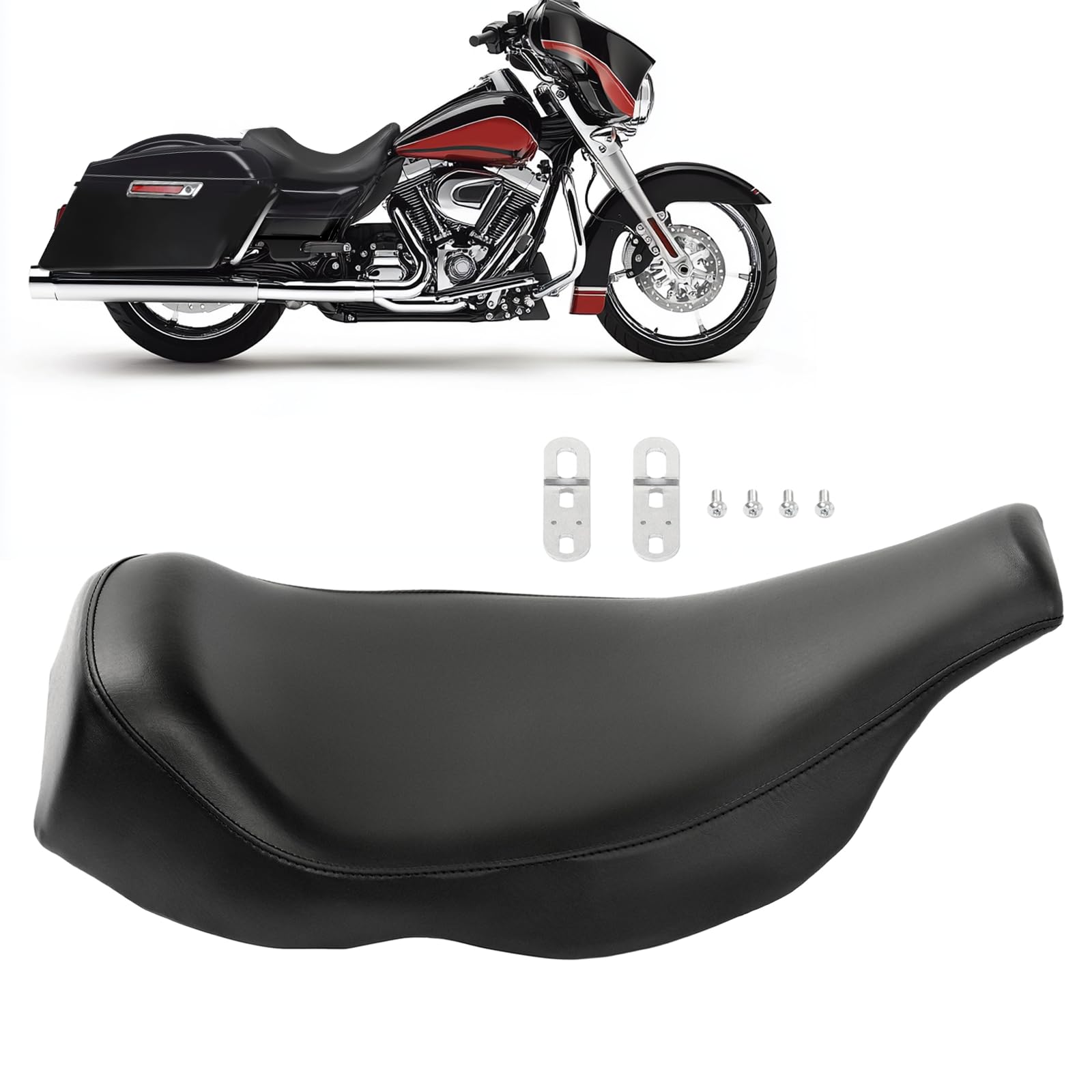 Amazon | TEBEDI ソロシート 1996-2007 Harley Electra Ultraに対応