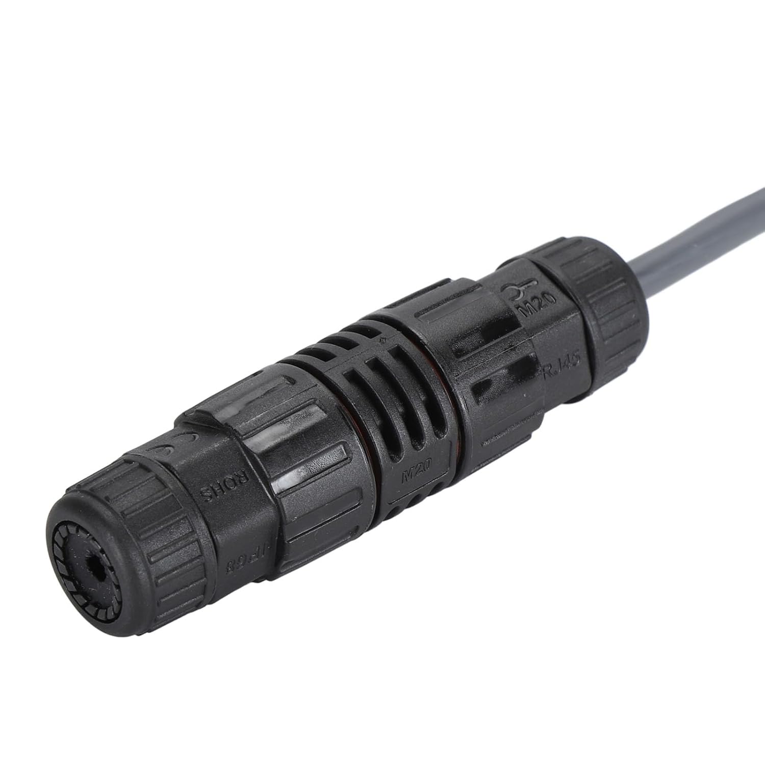 aqxreight Satellite Extension Cable IP68 Support 1000Mbps Protocol Replacement Cable for Rectangular Satellite V2 150ft As As and Weather Supports and