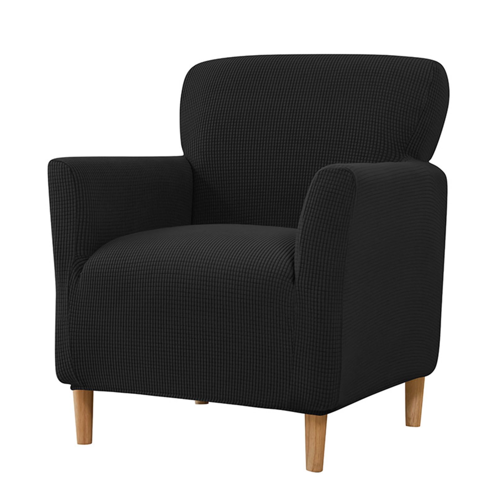 Nucelit Single Chair Sleeve Elegant Corn Fleece Chair Slipcover Providing a Warm and Inviting Home Interiors Decoration Single Sofa Slipcover
