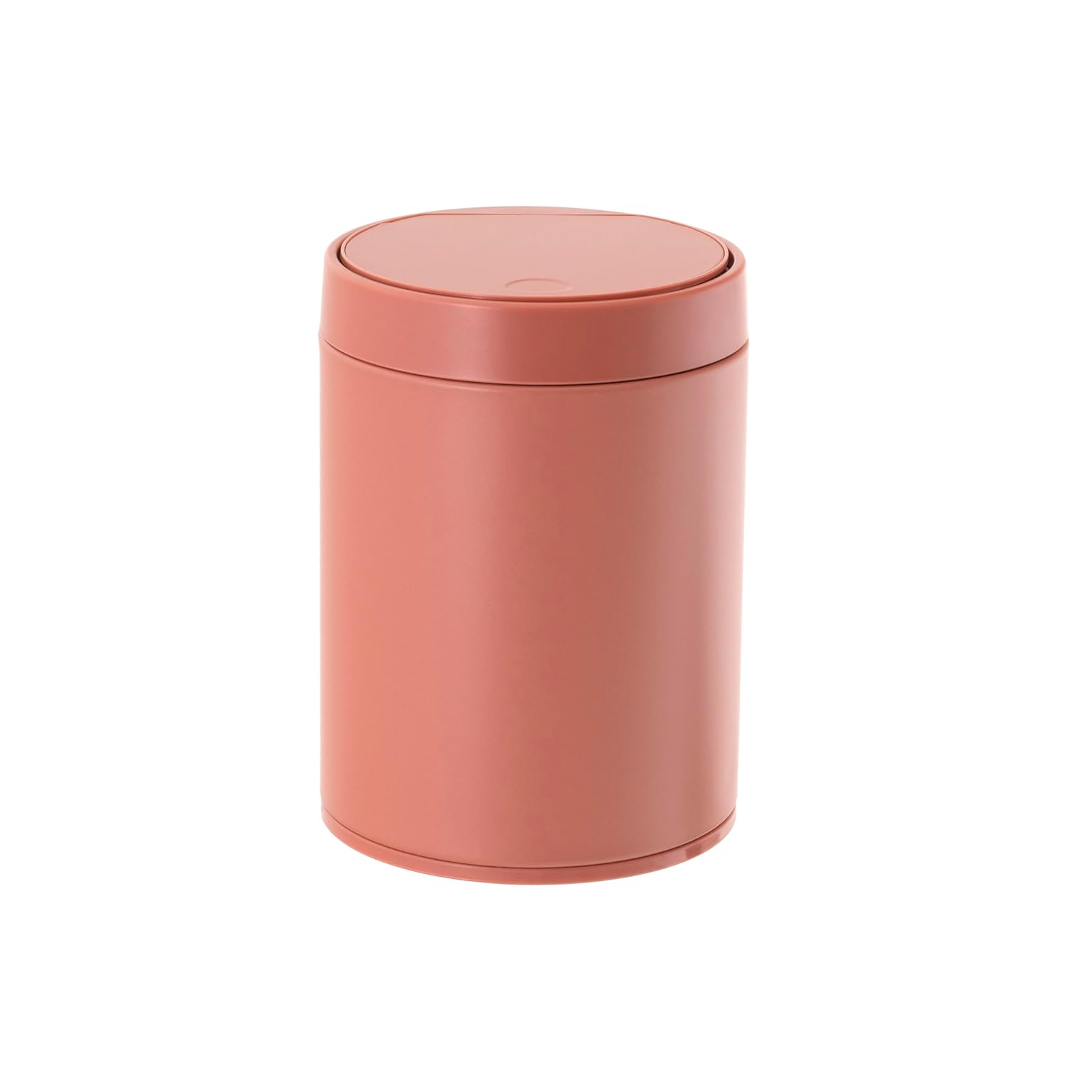 Takeda Corporation PI TGM165-PI Trash Can, One-Touch Open/Close, Compact, Pink, 4.7 x 4.7 x 6.5 inches (12 x 12 x 16.5 cm)