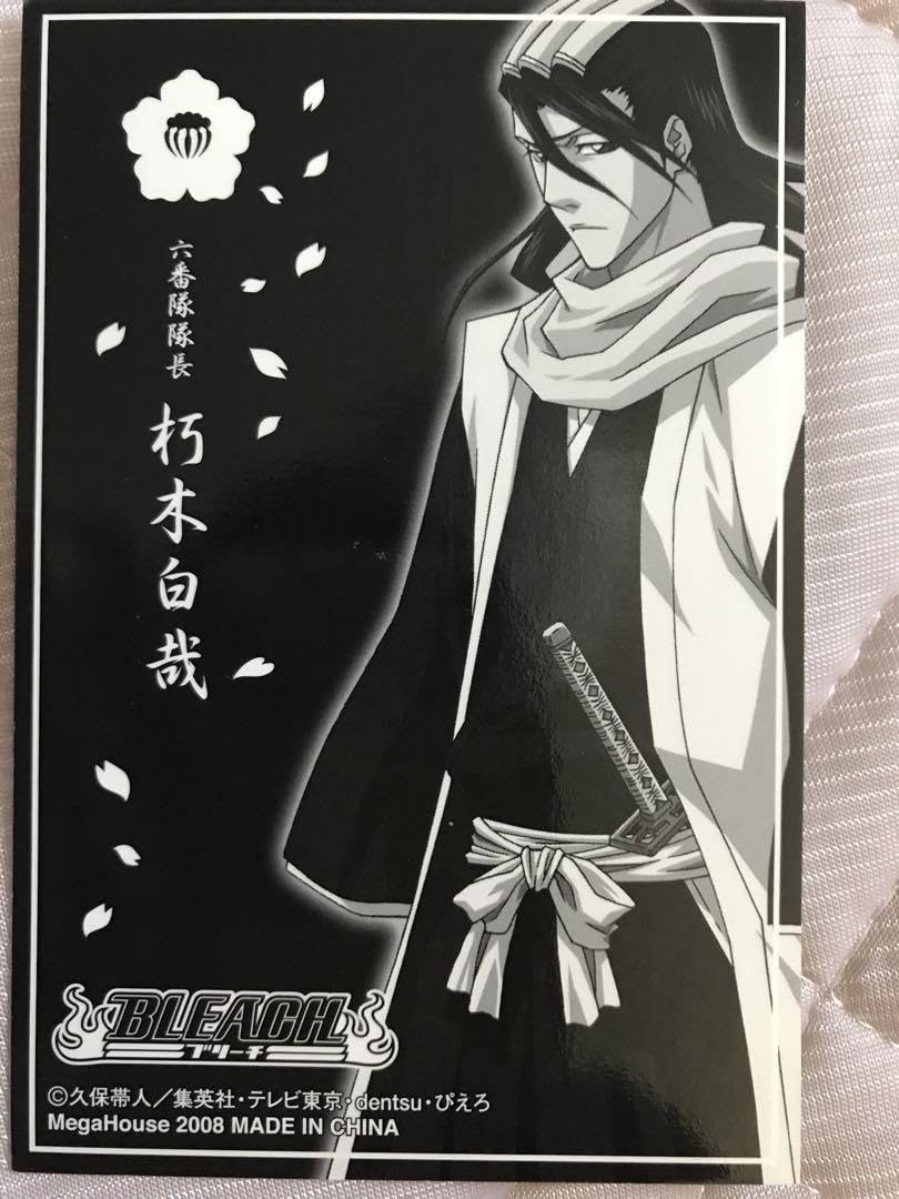 BLEACH アクリルバッジ 朽木白哉 セブンネット限定】BLEACH 朽木白哉 アクリルキーホルダー 缶バッジ