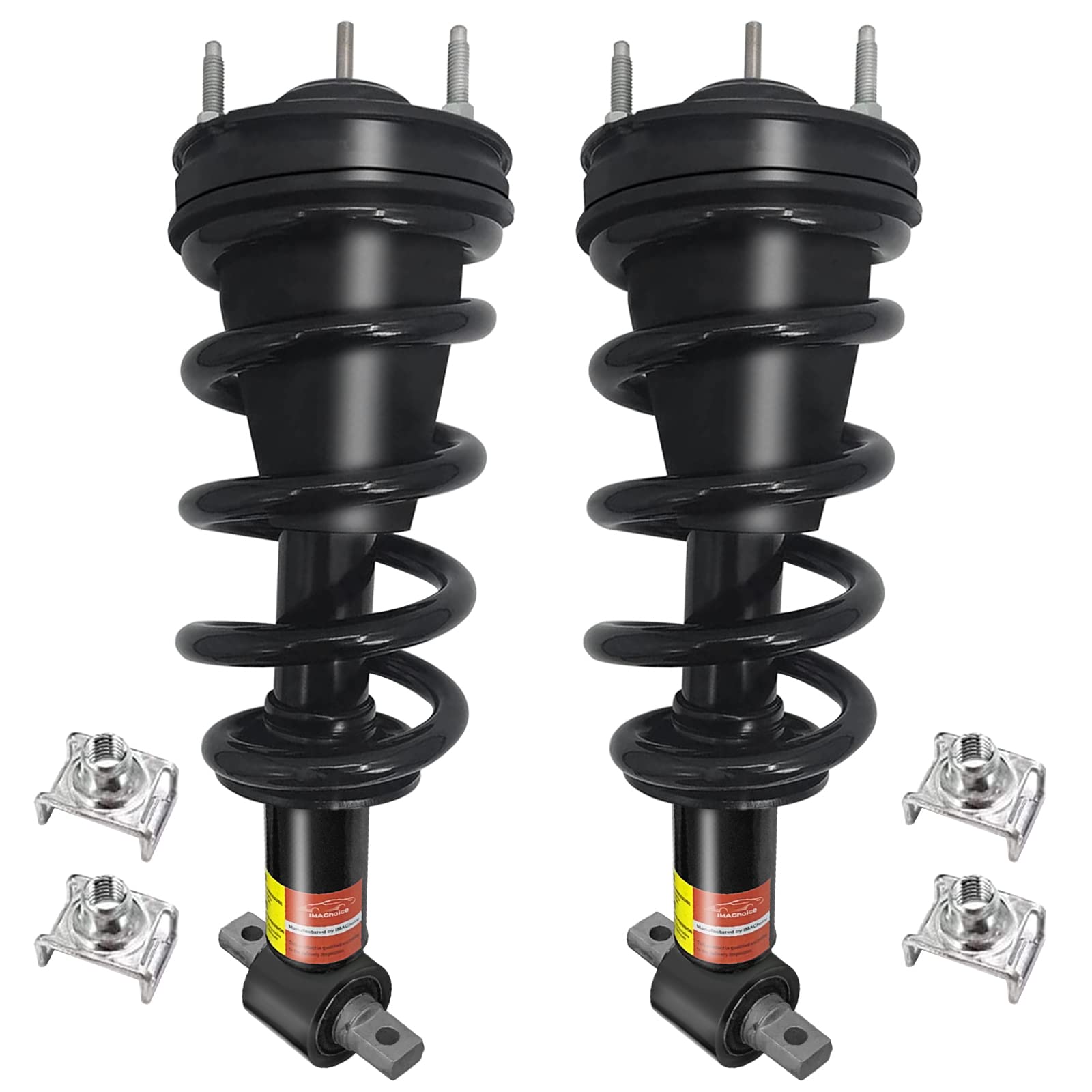 580-435 19353951 580-433 19300066 Front Shocks Absorber Struts Assembly w/Sensor Compatible with 2007-2014 Cadillac Escalade ESV EXT Chevy Silverado Tahoe Avalanche Suburban 1500 GMC Sierra Yukon XL