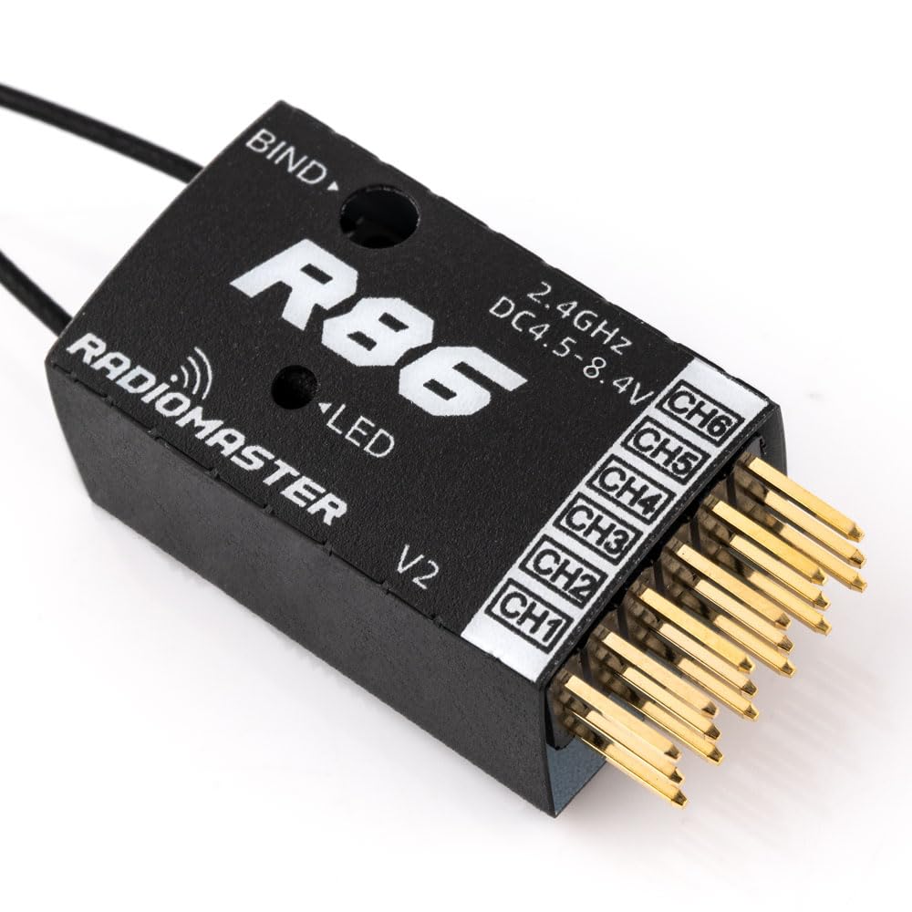 Radiomaster R86 V2 6ch SFHSS Compatible PWM Receiver