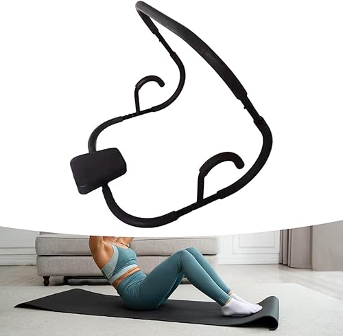 Miniatura 4 de Ab Train - Máquina abdominal para ejercicios abdominales, rodillo crujiente antideslizante con reposacabezas para sentarse máquina de entrenamiento