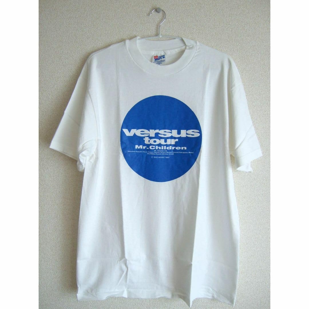 Amazon.co.jp: レア Mr.Children versus tour Tシャツ L 90s : おもちゃ