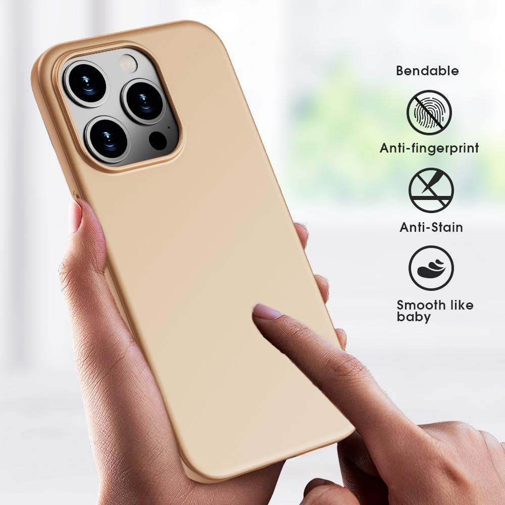 Custodia Iphone 15 Pro Max Rdyi6ba8 Cover Sottile Per IPhone 15 Pro, Soporte Invisible, Custodia