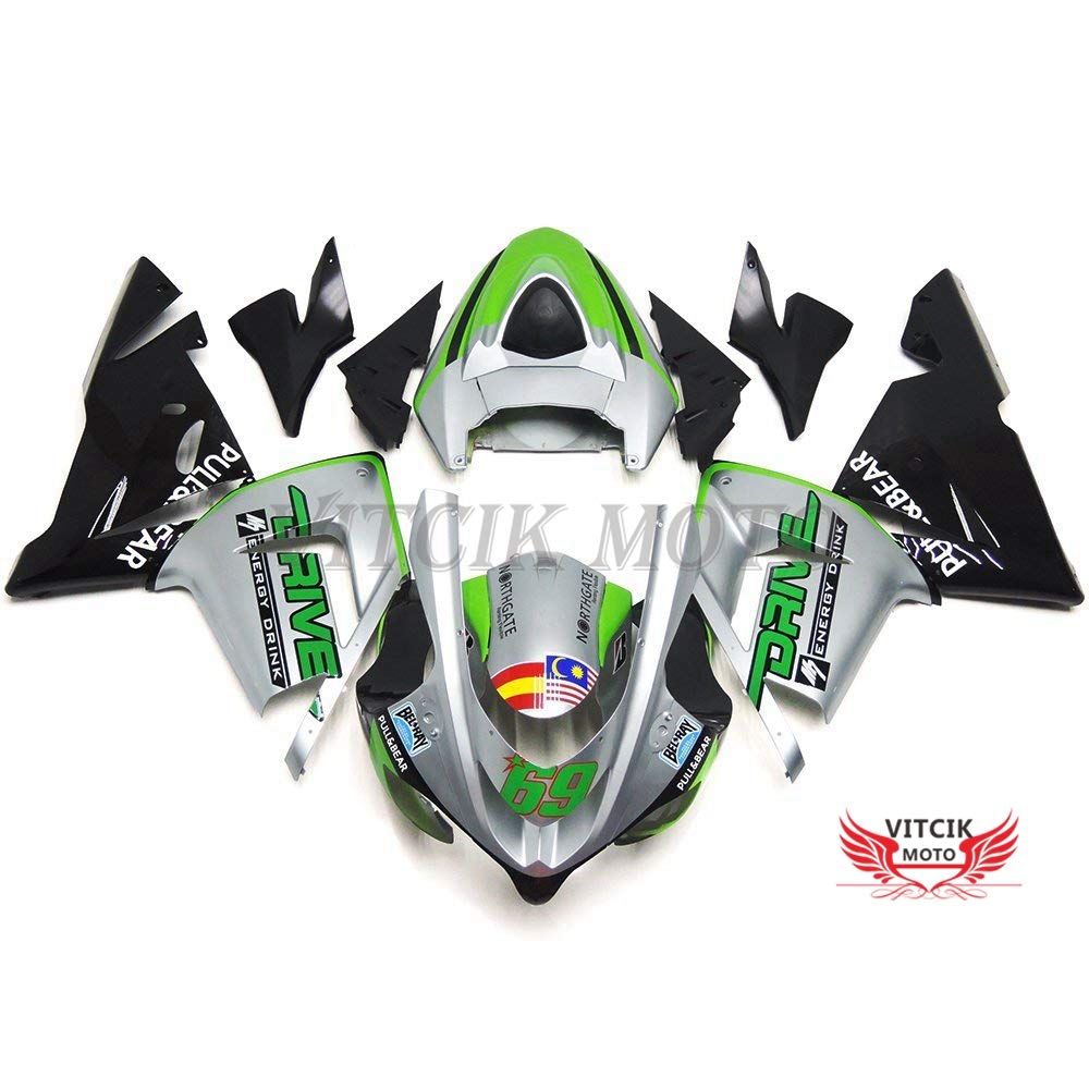 Amazon | VITCIK (フェアリングキット 対応車種 ZX-10R ZX10R Ninja