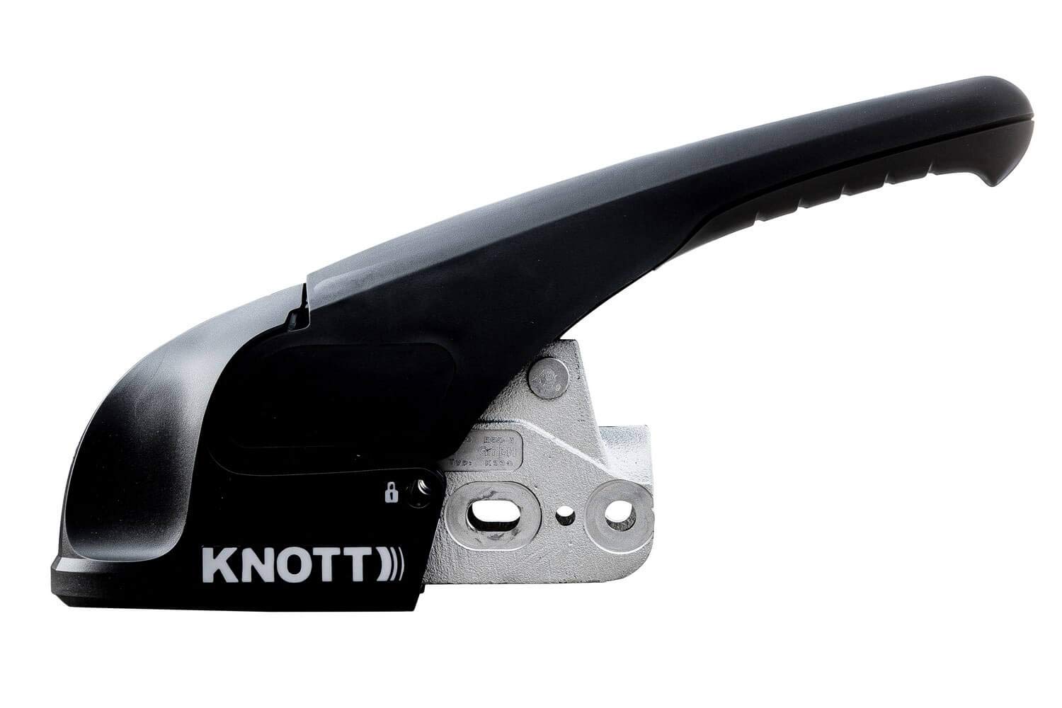 Attelage à Boule Knott KS30 avec stabilisateur pour remorque de 3000kg avec Timon Tubulaire de 35-50mm