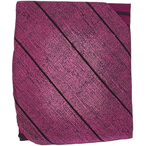 Sleepdown Textured Stripe Purple Duvet Cover Set Cover