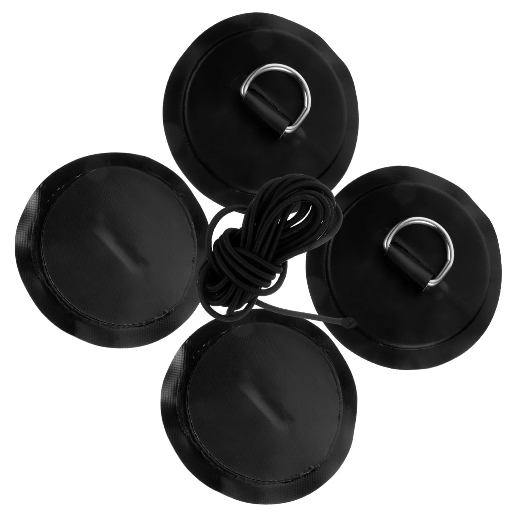 KOMBIUDA Hebilla De Anillo En d para Kayak De Anillo En d Traje con De Anilla En d para Kayak Accesorios para Canoas Hebilla De Línea De Ancla De Kayak El Plastico