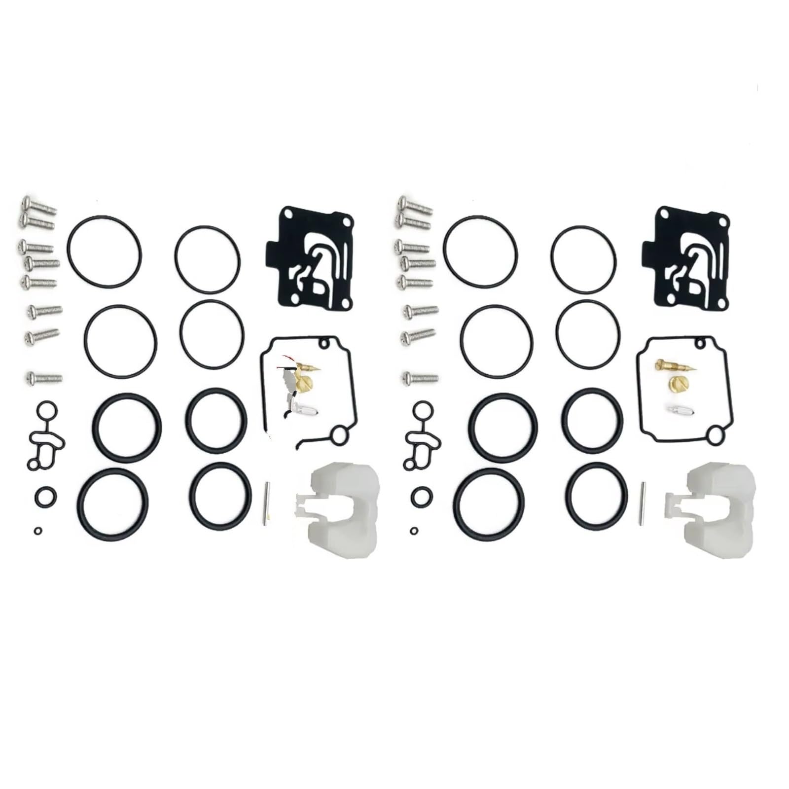 Révision carburateur Kit Compatible Avec Yamaha Pour Outboard 50HP 4 Temps Kit Reconstruction Carburateur Moto Aiguille Flotteur Pour Joint Siège OEM62Y-W0093-10-00