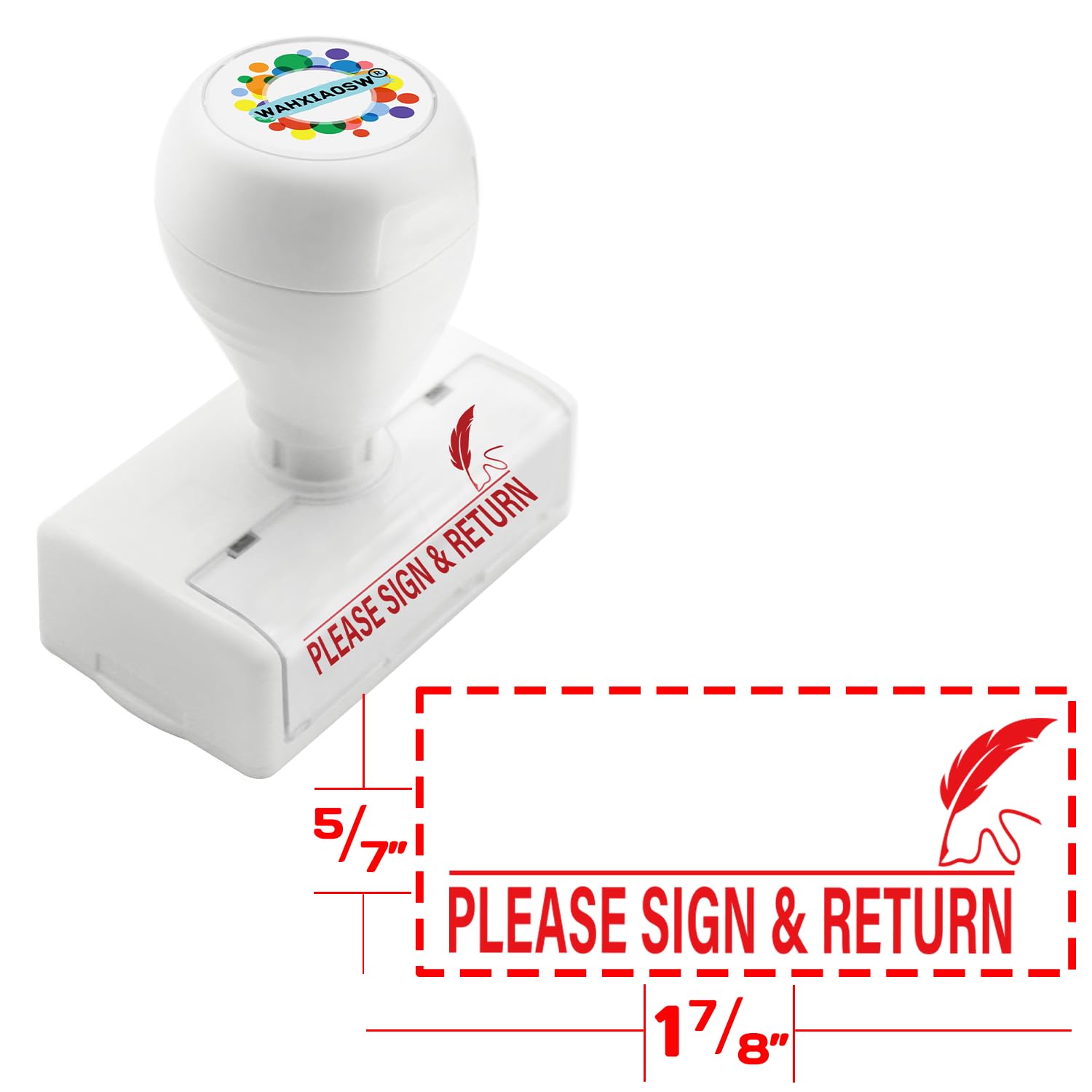 Please Sign and Return Stamp Teacher Parent Signature Stamp Teacher Sign and Return for Efficient Communication and Easy Document Tracking